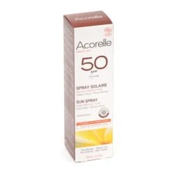 Acorelle Spray Solaire Bio SPF50 - Contenance : 100 Ml -Jequiti Shop 61636f72656c6c652d73707261792d736f6c616972652d73706635302d35306d6c2d666163653c6a1ca3