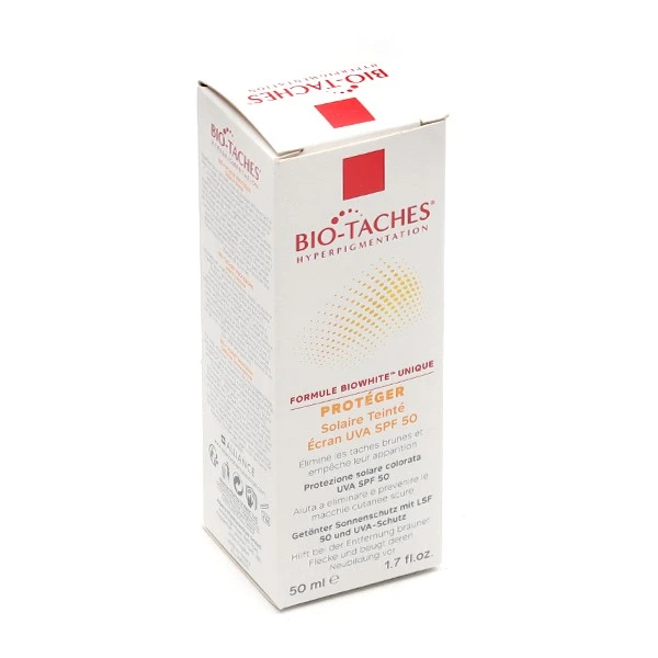 Bio-taches Crème Solaire Teintée SPF 50 - Contenance : 50 Ml 4 Bio-taches Crème Solaire Teintée SPF 50 - Contenance : 50 Ml – Image 4