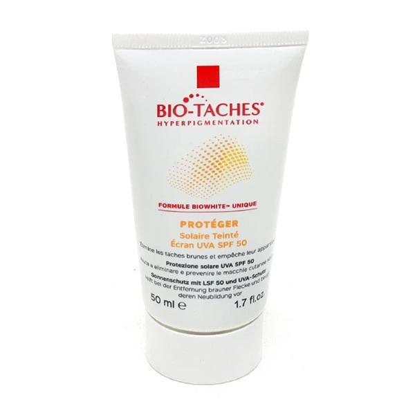 Bio-taches Crème Solaire Teintée SPF 50 - Contenance : 50 Ml 2 Bio-taches Crème Solaire Teintée SPF 50 - Contenance : 50 Ml – Image 2