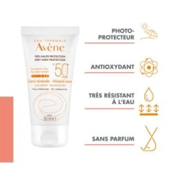 Avène Crème Minérale Solaire SPF 50+ - Contenance : 50 Ml -Jequiti Shop 6176656e652d6372656d652d6d696e6572616c652d736f6c616972652d7370662d35302d35302d6d6c2d317ccf79cd
