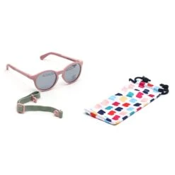 Béaba Lunettes De Soleil 4-6 Ans - Couleur : Bleu Marine -Jequiti Shop 62656162612d6c756e657474652d342d362d616e732d726f73652d646f7341834a18