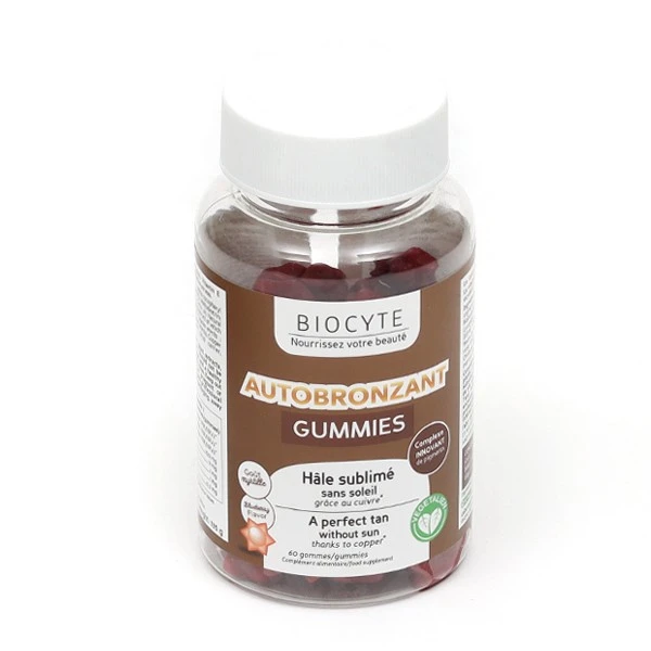 Biocyte Autobronzant Gummies - Contenance : 60 Gommes 3 Biocyte Autobronzant Gummies - Contenance : 60 Gommes – Image 3