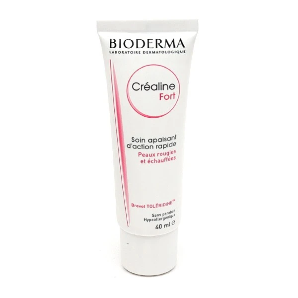 Bioderma Créaline Fort Crème Soin Apaisant - Contenance : 40 Ml 2 Bioderma Créaline Fort Crème Soin Apaisant - Contenance : 40 Ml – Image 2