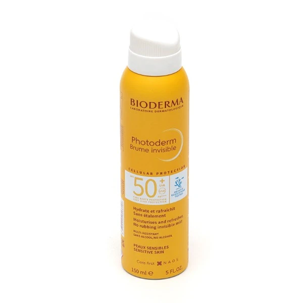 Bioderma Photoderm Brume Solaire Invisible SPF 50+ - Contenance : 150 Ml 1 Bioderma Photoderm Brume Solaire Invisible SPF 50+ - Contenance : 150 Ml