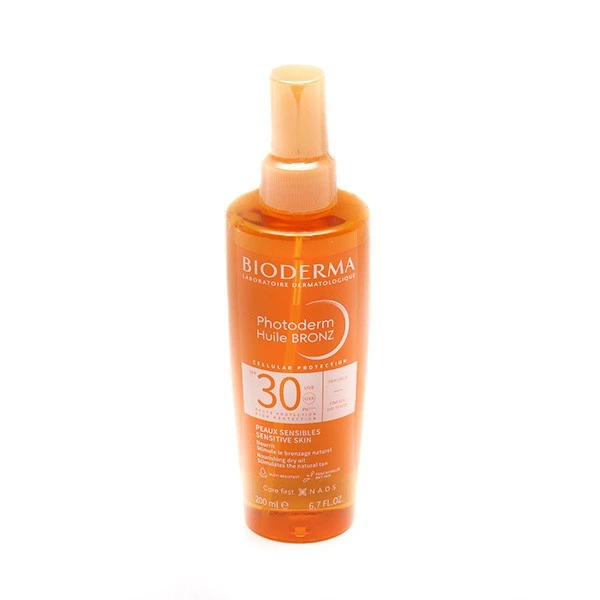 Bioderma Photoderm Huile Bronz SPF 30 - Contenance : 200 Ml 2 Bioderma Photoderm Huile Bronz SPF 30 - Contenance : 200 Ml – Image 2