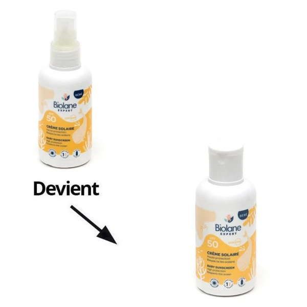 Biolane Expert Crème Solaire Bébé SPF 50 - Contenance : 125 Ml 2 Biolane Expert Crème Solaire Bébé SPF 50 - Contenance : 125 Ml – Image 2