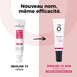 Codexial Enoliss 10 AHA Crème Rénovatrice Nuit - Contenance : 30 Ml -Jequiti Shop 636f64657869616c2d656e6f6c6973732d31302d6168612d6372656d652d72656e6f766174726963652d6e7569742d31a32e7e38
