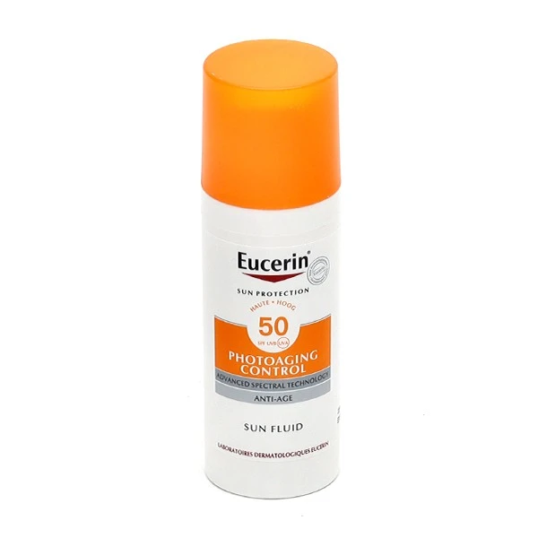 Eucerin Sun Photoaging Control Fluide Solaire SPF 50 - Contenance : 50 Ml 2 Eucerin Sun Photoaging Control Fluide Solaire SPF 50 - Contenance : 50 Ml – Image 2