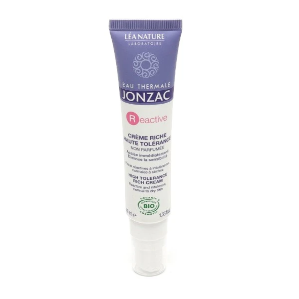 Jonzac Reactive Crème Riche Bio - Contenance : 40 Ml 3 Jonzac Reactive Crème Riche Bio - Contenance : 40 Ml – Image 3