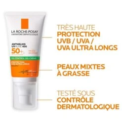 LA ROCHE-POSAY La Roche Posay Anthelios UVMune 400 Gel-crème Visage SPF 50+ - Contenance : 50 Ml -Jequiti Shop 6c612d726f6368652d706f7361792d616e7468656c696f732d75766d756e652d3430302d67656c2d6372656d652d7669736167652d7370662d35302d3133b6529c