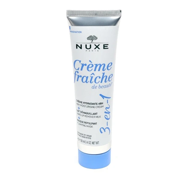 Nuxe Crème Fraîche De Beauté 3 En 1 - Contenance : 100 Ml 2 Nuxe Crème Fraîche De Beauté 3 En 1 - Contenance : 100 Ml – Image 2