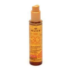 Nuxe Sun Huile Solaire Bronzante Visage Et Corps SPF 30 - Contenance : 150 Ml