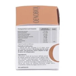 COOPER Oenobiol Perfect Bronze Autobronzant Capsules - Contenance : 30 Capsules -Jequiti Shop 6f656e6f62696f6c2d706572666563742d62726f6e7a652d6175746f62726f6e7a616e742d33302d63617073756c65732d646f734dd9ea0c
