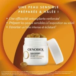 COOPER Oenobiol Sun Expert Préparateur Solaire Peau Sensible Capsules - Contenance : 30 Capsules -Jequiti Shop 6f656e6f62696f6c2d73756e2d6578706572742d70726570617261746575722d736f6c616972652d706561752d73656e7369626c652d63617073756c65732d31c97f84de