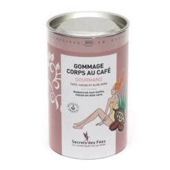 Secrets Des Fées Gommage Corps Au Café Gourmand - Contenance : 200 G -Jequiti Shop 736563726574732d6465732d666565732d676f6d6d6167652d636f7270732d61752d636166652d676f75726d616e642d62696f2d6661636509af64ee