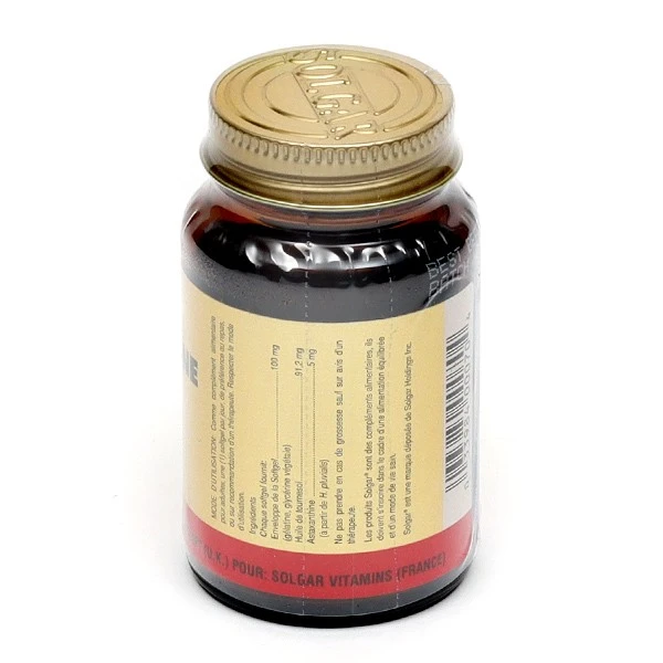 Solgar Astaxanthine 5 Mg Capsules - Contenance : 30 Capsules 2 Solgar Astaxanthine 5 Mg Capsules - Contenance : 30 Capsules – Image 2