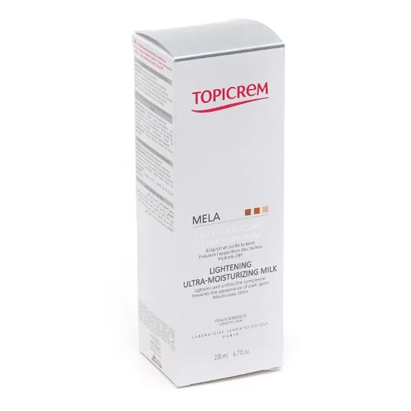 Topicrem Mela Lait Unifiant Ultra-hydratant SPF 15 - Contenance : 200 Ml 2 Topicrem Mela Lait Unifiant Ultra-hydratant SPF 15 - Contenance : 200 Ml – Image 2