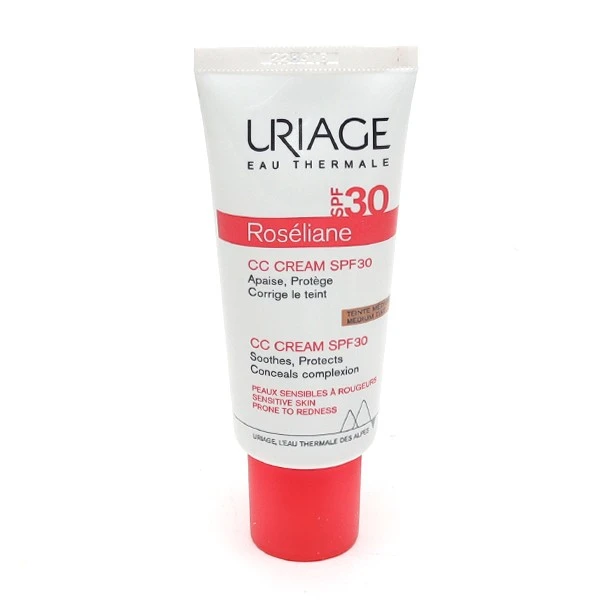 Uriage Roséliane CC Cream SPF 30 40 Ml - Teintes : Médium 2 Uriage Roséliane CC Cream SPF 30 40 Ml - Teintes : Médium – Image 2
