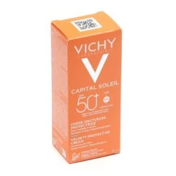 Vichy Capital Soleil Crème Solaire Onctueuse SPF 50+ - Contenance : 50 Ml -Jequiti Shop 76696368792d6361706974616c2d736f6c65696c2d73706635302d6372656d652d6f6e637475657573652d70726f74656374726963652d35306d6c2d66616365e61f5009