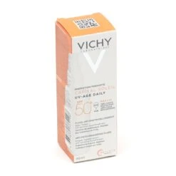 Vichy Capital Soleil UV-Age Daily Fluide Solaire Anti-âge SFP 50+ - Contenance : 40 Ml -Jequiti Shop 76696368792d6361706974616c2d736f6c65696c2d73706635302d666c756964652d34306d6c2d6661636561c7a55d