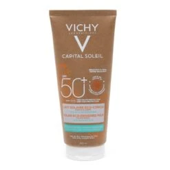 Vichy Capital Soleil Lait Solaire Visage Et Corps Eco-conçu SPF 50+ - Contenance : 200 Ml -Jequiti Shop 76696368792d6361706974616c2d736f6c65696c2d73706635302d6c6169742d736f6c616972652d65636f2d636f6e63752d3230306d6c2d66616365b28a5ec4