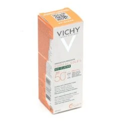 Vichy Capital Soleil UV-clear Fluide Anti-imperfections SPF 50+ - Contenance : 40 Ml -Jequiti Shop 76696368792d6361706974616c2d736f6c65696c2d75762d636c6561722d73706635302d666c756964652d616e74692d696d70657266656374696f6e732d34306d6c2d666163653ac3bf3f