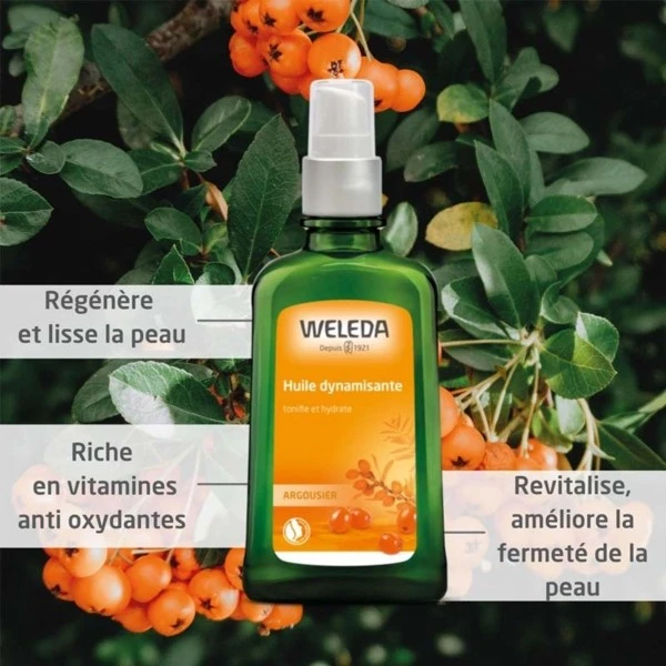 Weleda Argousier Huile Dynamisante Bio - Contenance : 100 Ml 5 Weleda Argousier Huile Dynamisante Bio - Contenance : 100 Ml – Image 5