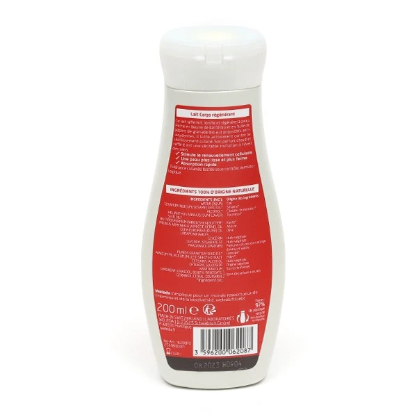 Weleda Grenade Lait Corps Régénérant Bio - Contenance : 200 Ml 1 Weleda Grenade Lait Corps Régénérant Bio - Contenance : 200 Ml