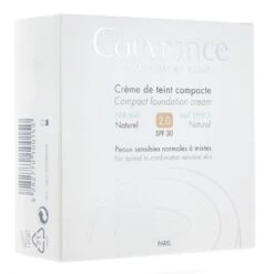 Avène Couvrance Crème De Teint Compacte Fini Mat SPF30 10 G - Teintes : Beige -Jequiti Shop avene couvrance creme de teint compacte 20 fini mat face