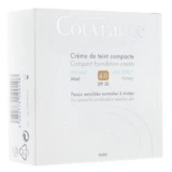 Avène Couvrance Crème De Teint Compacte Fini Mat SPF30 10 G - Teintes : Beige -Jequiti Shop avene couvrance creme de teint compacte 40 fini mat face