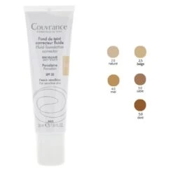 Avène Couvrance Fond De Teint Correcteur Fluide SPF20 30 Ml - Teintes : Beige -Jequiti Shop avene couvrance fond de teint correcteur fluide option 1