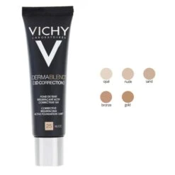 Vichy Dermablend 3D Correction Fond De Teint 30 Ml - Teintes : Bronze -Jequiti Shop dermablend fond de teint resurfacante spf25 30 ml option