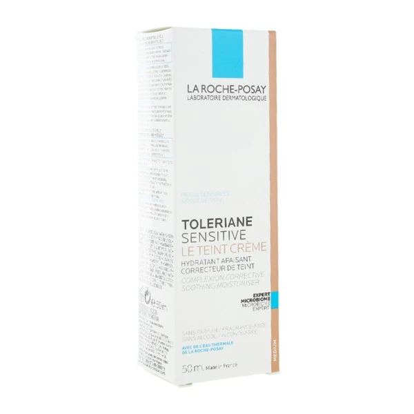 LA ROCHE-POSAY La Roche Posay Toleriane Sensitive Le Teint Crème 50 Ml - Teintes : Light 3 LA ROCHE-POSAY La Roche Posay Toleriane Sensitive Le Teint Crème 50 Ml - Teintes : Light – Image 3