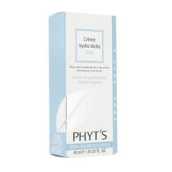 Phyt's Crème Hydra Riche 24h Bio - Contenance : 40 Ml -Jequiti Shop phyt s creme hydra riche 24 h 40 ml face