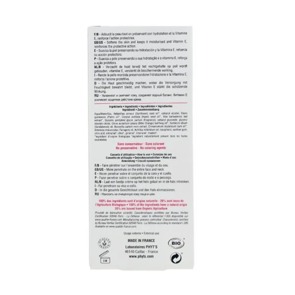 Phyt's Douceur Jour Soin Hydra Protecteur Bio - Contenance : 40 G 1 Phyt's Douceur Jour Soin Hydra Protecteur Bio - Contenance : 40 G