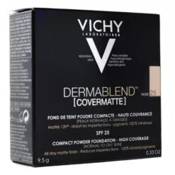 Vichy Dermablend Fond De Teint Poudre Compacte 9,5 G - Teintes : Gold -Jequiti Shop vichy dermablend fond de teint compacte spf25 nude face