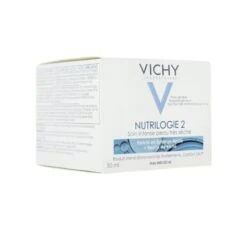 Vichy Nutrilogie 2 Soin Intense Peau Très Sèche - Contenance : 50 Ml -Jequiti Shop vichy nutrilogie 2 soin intense peau tres seche 50 ml face
